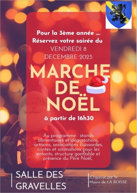 Marché de Noël de La Boisse