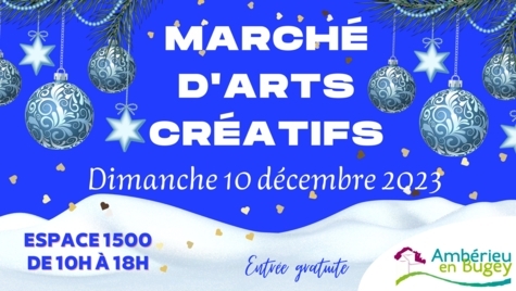 Marché d'Arts créatifs de Noël d'Ambérieu-en-Bugey